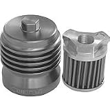 03-12 HONDA CBR600RR: PC RACING FLO OIL FILTER (STAINLESS STEEL) by PC Racing