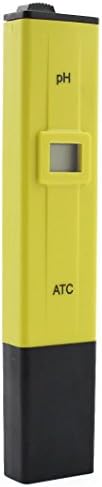 Taotuo MINI Pen Type 0.1pH High Accuracy Pocket Size pH Meter Backlit LCD, 0-14 pH Measurement Range, 0.1pH