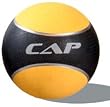 CAP 8 lb. Rubber Medicine Ball - Yellow CAP 8 lb. Rubber Medicine Ball - Yellow