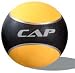 CAP 8 lb. Rubber Medicine Ball - Yellow