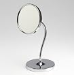 Gooseneck Travel 1X/5X Mirror in Chrome