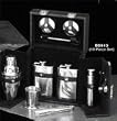 10 Piece Complete Travel Cocktail Accessories Flask and Shaker Set