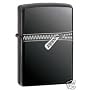Zippo Lighter Zipper, Black Ice