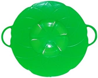 Silicone Pan Stew Pot Stockpot Lid Spill Stopper Boil Over Prevent Casserole Cover Top Size 10