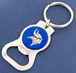 Minnesota Vikings Bottle Opener Keychain