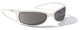 ALPINA Radsportbrille Crunch, weiss matt, A8206-410