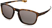 Oakley Men's Enduro Round Eyeglasses,Brown Tortoise,55 mm
