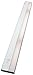 General Electric GE Direct-Wire 36” Fluorescent Fixture Instant-On, Flicker-Free, No-Hum, Under Cabinet Lighting for Kitchen, Home Office, Workshop, Built-in Rocker Switch, Steel Housing, White, 10142