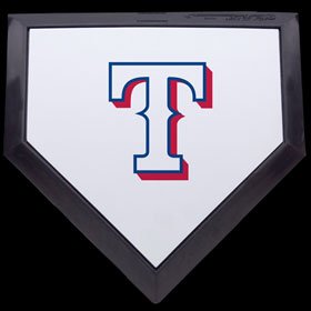 Texas Rangers Authentic Hollywood Pocket Home Plate