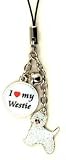 Westie Dog Cell Phone Charm