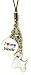 Jewelry : Westie Dog Cell Phone Charm