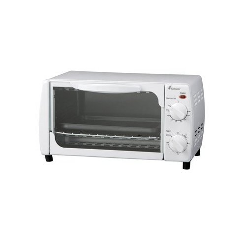 TOASTMASTER TOV350W 4 SLICE TOASTER OVEN NON STICK, BAKE APPLIANCES KITCHEN