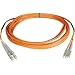 Tripp Lite N320-02M Duplex Multimode 62.5/125 Fiber Optic Patch Cable LC/LC - 2M (6ft...