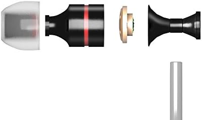 EKOSTORE I-V8 Premium Dual Driver Metal Housing Heavy Bass Premium In-ear Noise-isolating Headphones with Mic Mucsic Control,Balanced Sound Profile,You Got What You Pay for