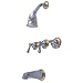 Price Pfister 801-8CMB Chrome/Brass 3 Handle Tub & Shower Faucet