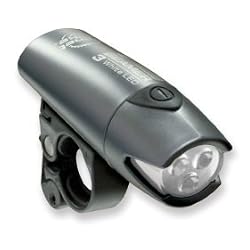 Planet Bike Beamer 3 LED Bicycle Light with Quick Cam Bracket Mount