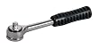 1/4 Driver Heavy Duty Ratchet - Rubber Handle