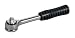 1/4 Driver Heavy Duty Ratchet - Rubber Handle