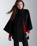 Charter Club Suede Cape Jacket