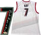 Brandon Roy Autographed Portland Trail Blazers White Replica Jersey