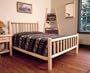 Cumberland Cedar Bed - Twin (White Cedar) (47"H x 45"W x 82"L)