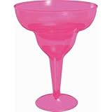 Pink Margarita Glasses, 20ct