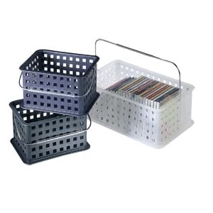 InterDesign Shower Tote Clear 9x6x5 46200 Pack Of 3