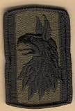 470th Military Intelligence Brigade Patch Subdued