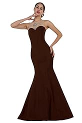 Cocktail Floor Length Sleeveless Taffeta Beaded Lace Scoop Neck Sweetheart Mermaid Evening Dress/Prom Dress/Party Dress/Wedding Dress 