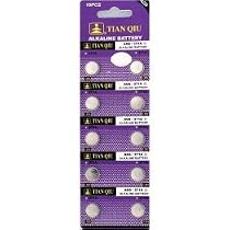 10 of AG6/371A Alkailine Button Cell Watch Battery