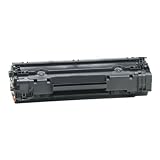 Do It Wiser Compatible Toner Cartridge Replacement For HP LaserJet P1005 - 1006 - 1007 - 1008 - P1505 - M1522N - 1522NF - 1120 - CB435A (Black - 2,000 Pages)