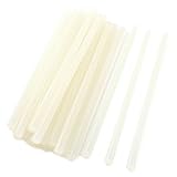 uxcell ホットメタル接着剤 グルーガン　クリア　クラフト粘着　ノンポーラス製　20個 11 x 270mm