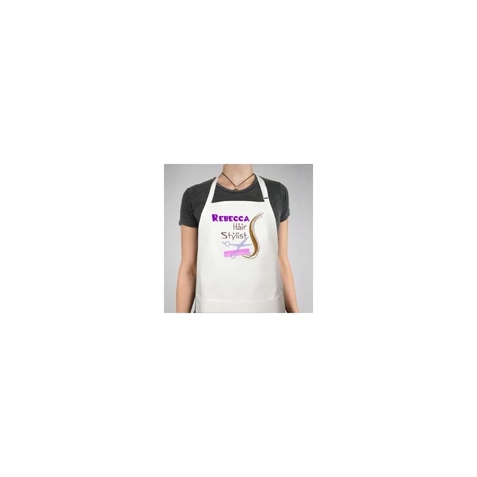 Personalized Hair Stylist Apron On Popscreen