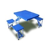 Folding Portable Picnic Table with Case 4 Seats