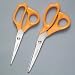 UNIVERSAL OFFICE PRODUCTS Stainless Steel Scissors, 8-1/2in, 3-1/4in Cut, Orange