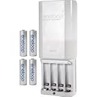 Sanyo Eneloop Chargerw 4each2000mAhNiMHAABatteries by Trinity