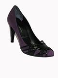 SIGERSON MORRISON Suede Pump 7520 in Purple