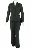 LE SUIT Lush Valley Pinstripe Jacket/Pant Suit