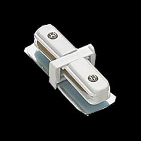 Track Lights White , I Connector for Track Lighting 2 conductor type