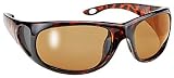 Polarized Sunglasses Strike Amber Tint Lens with Side Windows