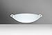 Besa 841725-B1 Satin Frost Sonya Flush Mount