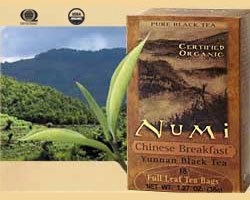 NUMI TEA CHINESE BREAKFAST - YUNNAN BLACK TEA (18 tea bags) by Numi Tea