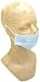 Disposable EARLOOP Face MASK PVC concealed nose piece minimizes x-ray reflection 4 Fo...