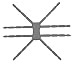 Breffo Spiderpodium Stand for iPad/iPad 2 and Other Tablet Devices - Graphite (SPTGRA)