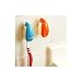 Smiley face Toothbrush holder set of 4