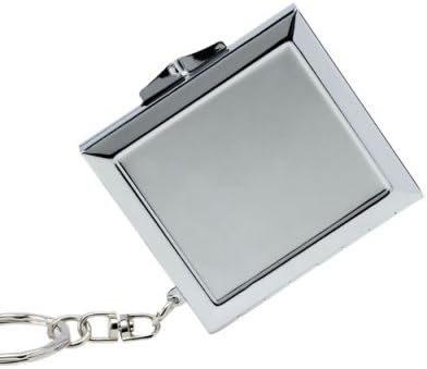 Custom Beautiful Butterflies Square Keychains Mirror Promotion