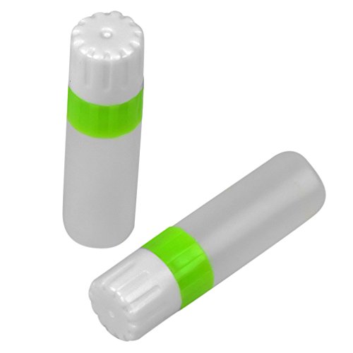 Evelots Travel Size Empty Refill Contact Solution Bottles, Set Of 2