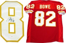 Dwayne Bowe Autographed Kansas City Chiefs Jersey