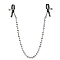 California Exotics Nipple Clamps, Silver Beaded