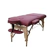 BestMassage Two Fold Burgundy Portable Massage Table, Have the same table in Black, Burgundy, Pink, Cream, Purple, this is for Burgundy only